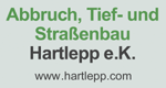 Abbruch, Tief- und Stra&szlig;enbau Hartlepp e.K. 